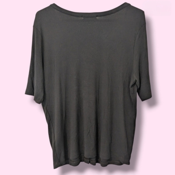 Marine Layer Lexi Ribbed Button Top - Picture 3 of 7